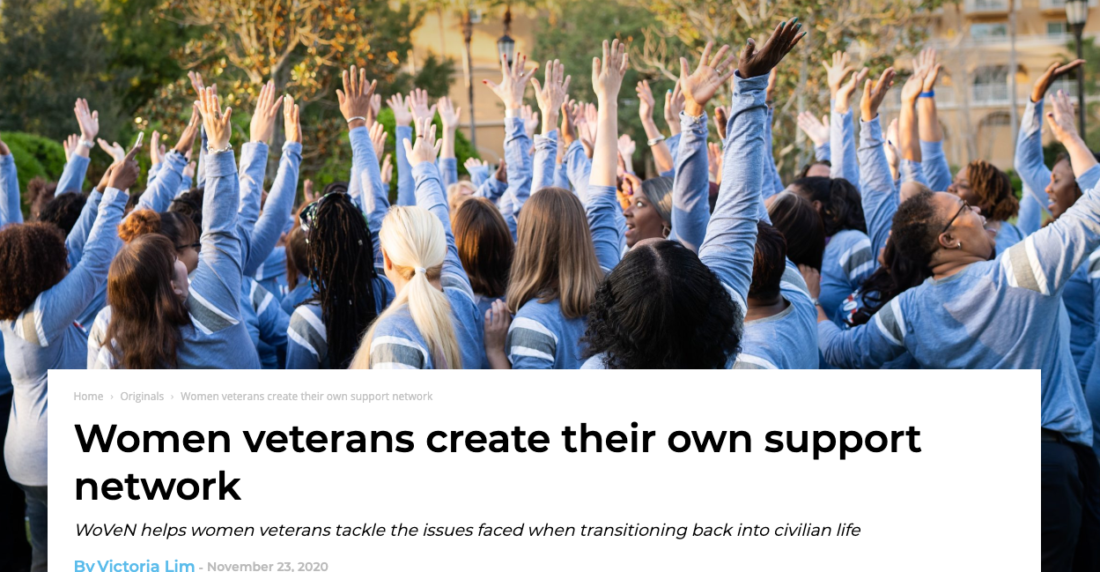 Women Veterans Create Their Own Support Network Woven I Women